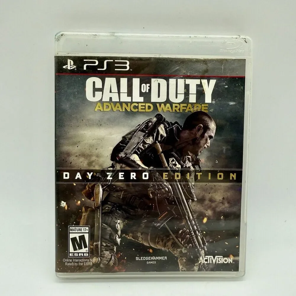 Call of Duty: Advanced Warfare Day Zero Edition Playstation 3 Game & Case Tested